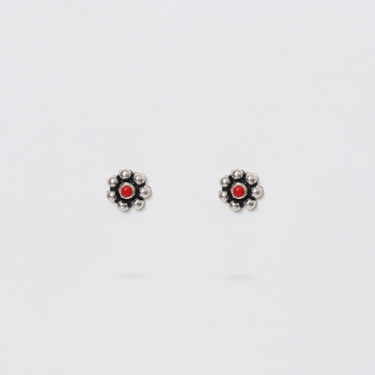 Coral Kudi Studs