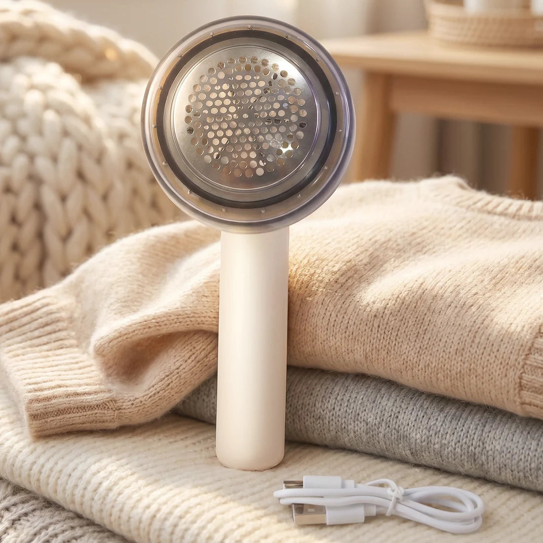Fabric Shaver – Effortless lint removal for clothes & upholstery