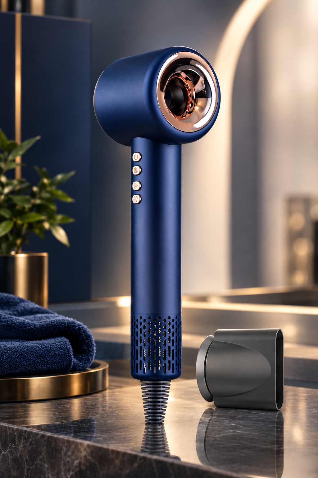 ⨠AeroGlow Pro Hair Dryer ā Fast Dry. Effortless Style. - 110000 RPM 2000W High-Speed
