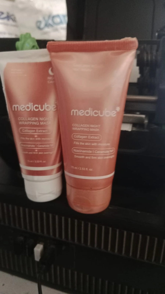 ⨠Medicube Collagen Overnight Wrapping Peel-Off Facial Mask šš ā Premium Overnight Glow Care | Pack of 1