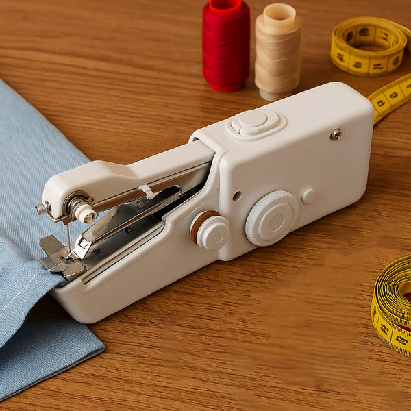 Mini Electric Sewing Machine – Portable & Cordless | Lightweight Stapler Style Sewing Tool for Home & Travel Use - silai