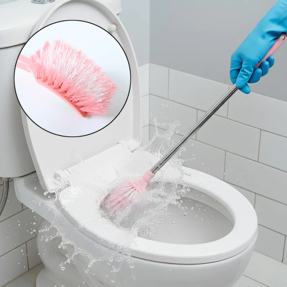 Toilet Cleaning Brush – Long Handle, Ergonomic & Splash-Resistant