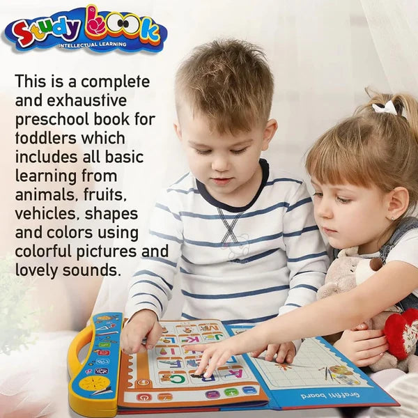 Kids Learning Book – Interactive Musical Alphabets & Numbers | Inventive Play