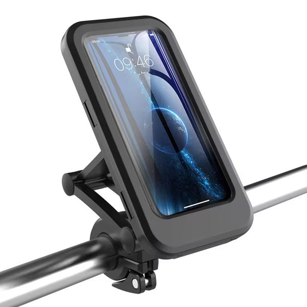 Waterproof Bike Phone Mount – 360° Rotation & Universal | Indo Glow