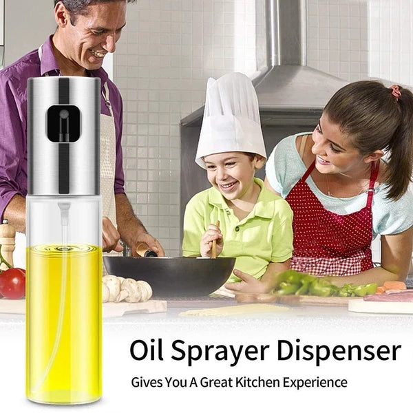 Oil Sprayer Dispenser – 100ml Glass Bottle for Cooking | Own Hydrate