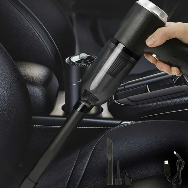 Mini Car Vacuum – Wireless, Portable & 3-in-1 Cleaner | Storenzo