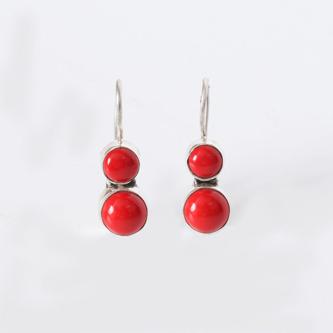 Cute Hydro Coral Earrings