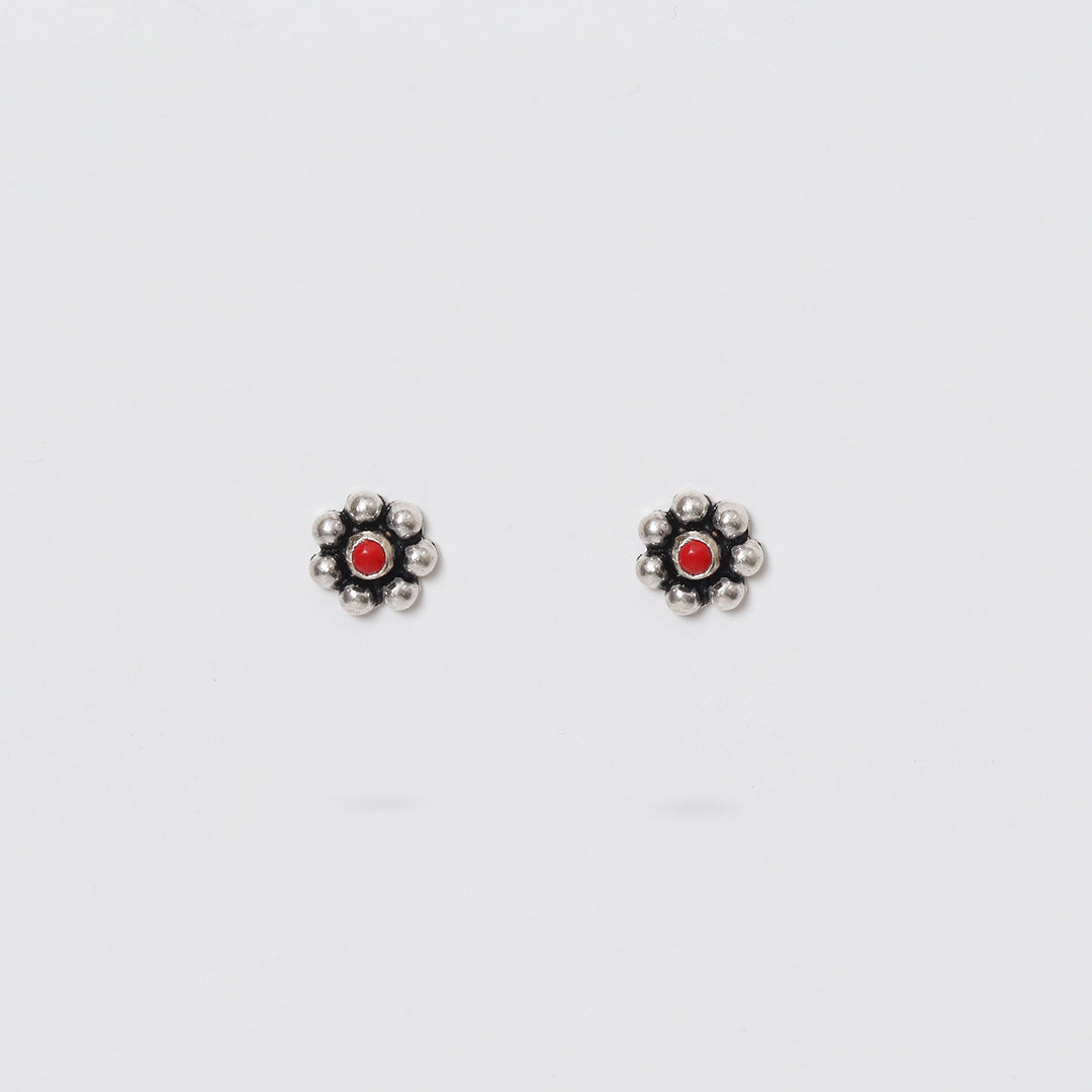 Coral Kudi Studs