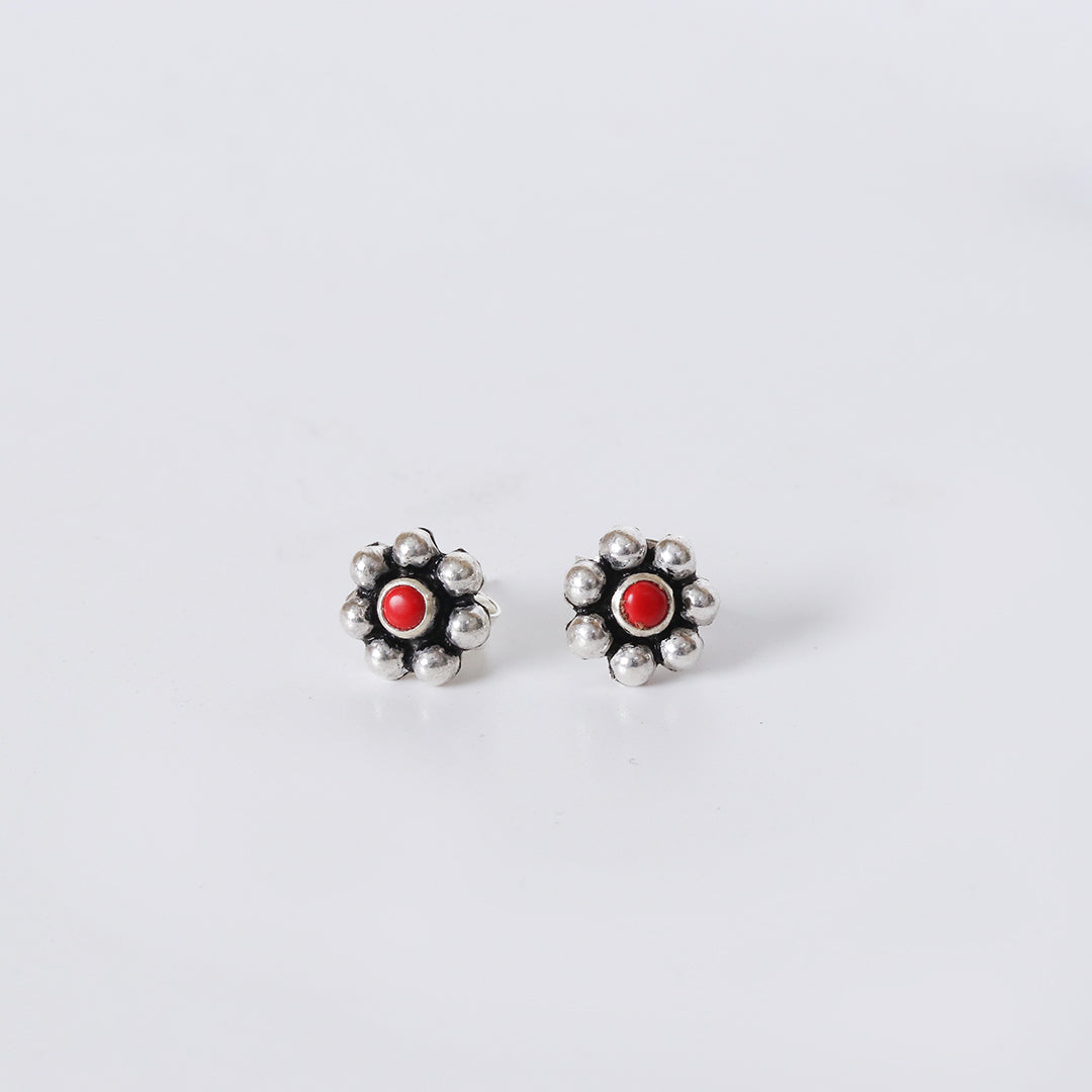 Coral Kudi Studs