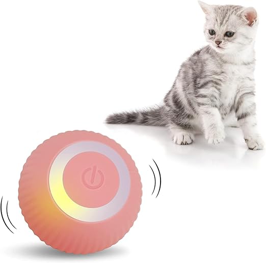 Intelligent 360° Cat Toy Ball – Interactive Play Ball | Pack of 1
