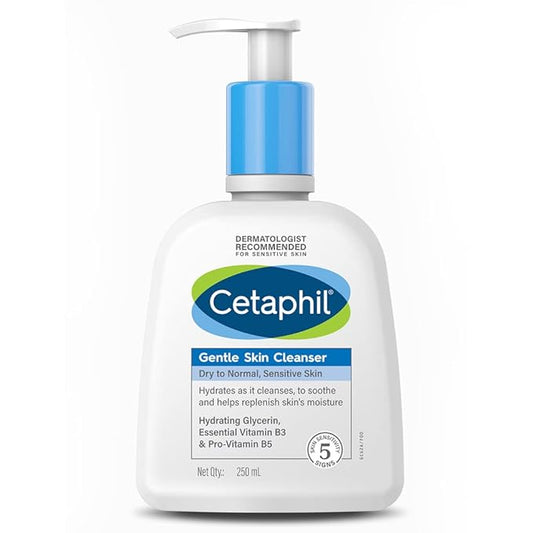 Cetaphil Gentle Skin Cleanser 💧 – Gentle Daily Cleansing for Sensitive & Dry Skin | 250ml