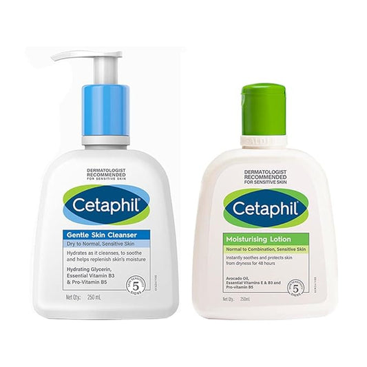 Cetaphil Moisturizing Lotion + Gentle Skin Cleanser 🧴💧 – Complete Care for Sensitive & Dry Skin