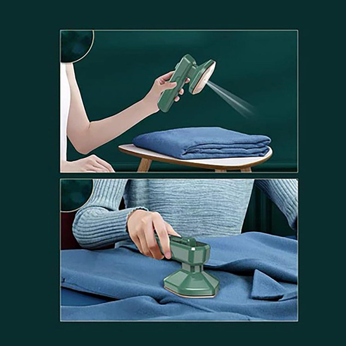 Portable Travel Steamer Iron – Quick & Easy Clothes Care 👔✨
