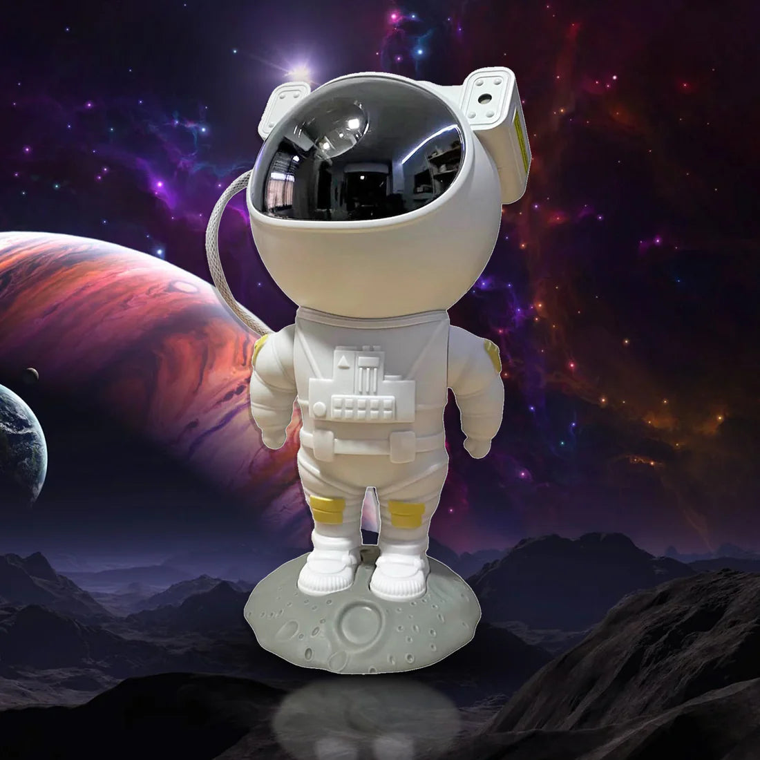 One94Store Astronaut Galaxy Projector Night Light – 360° Rotating Nebula Star Projector with Remote Control, Timer & Adjustable Head – Space Lamp for Kids’ Bedroom, Gifts, Gaming Room, Home & Décor