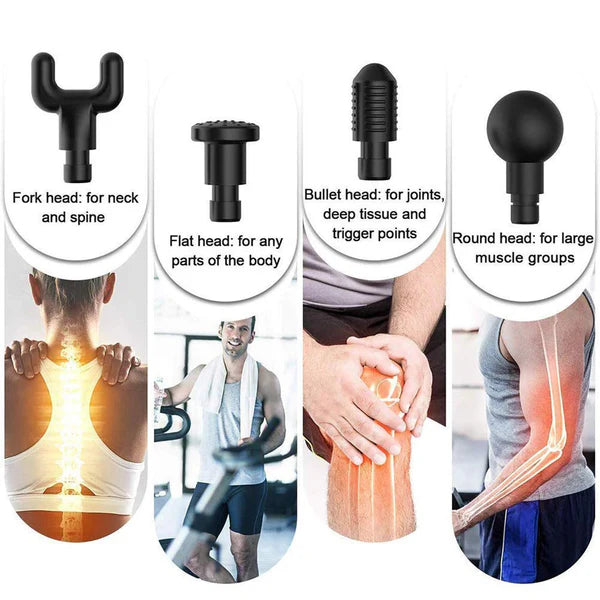 Deep Tissue Massager – Cordless for Muscle Pain Relief | VelvaBloom