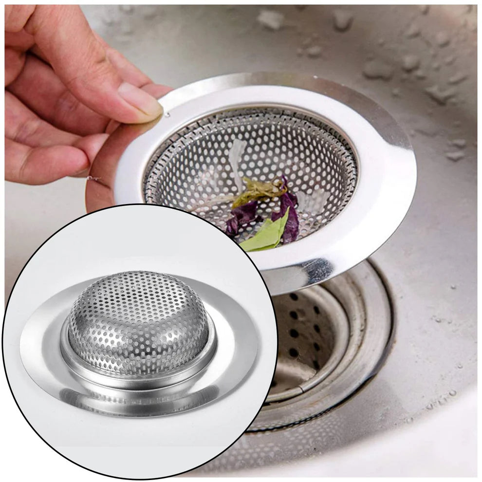 Stainless Steel Sink Strainer – Durable Anti-Clog | Indo Glow
