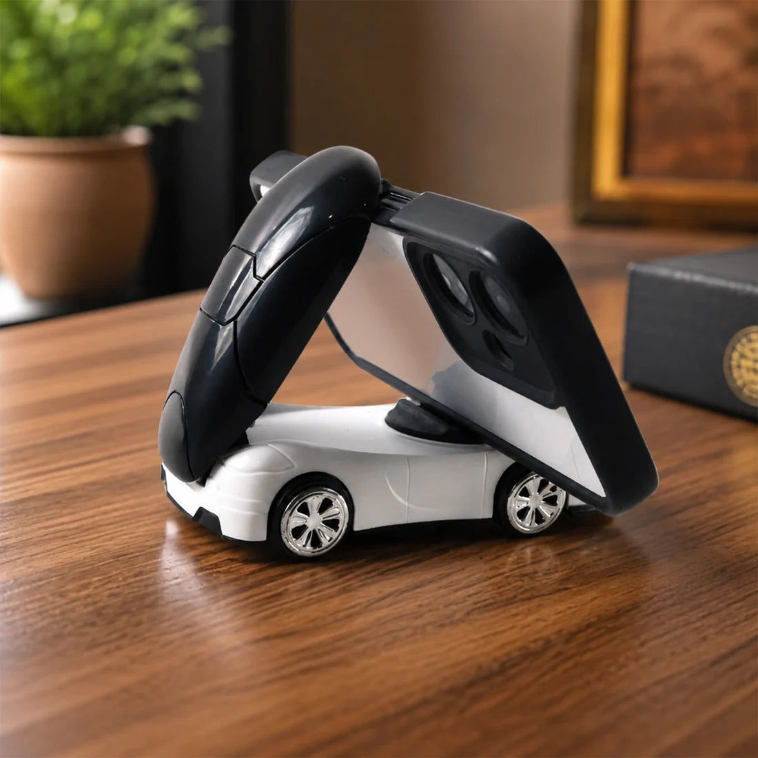 Car Shaped Dashboard Mobile Phone Holder Stand Anti Slip Sports Car (1 Pc)