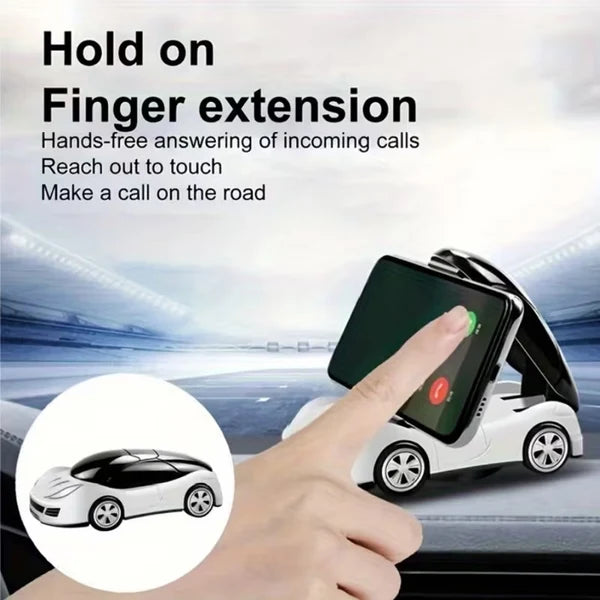 Car Shaped Dashboard Mobile Phone Holder Stand Anti Slip Sports Car (1 Pc)