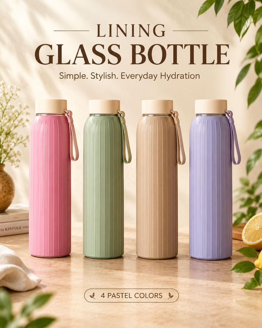 Portable Reusable Water Bottle – Everyday Hydration Bottle💧