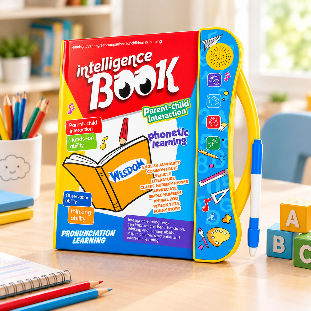 Magical Talking Alphabet Book for Kids – Interactive Early Learning Toy book 📕