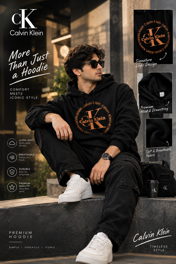 Hoodie for Men & Women – Unisex Printed Hoodie (Navy Blue, S)