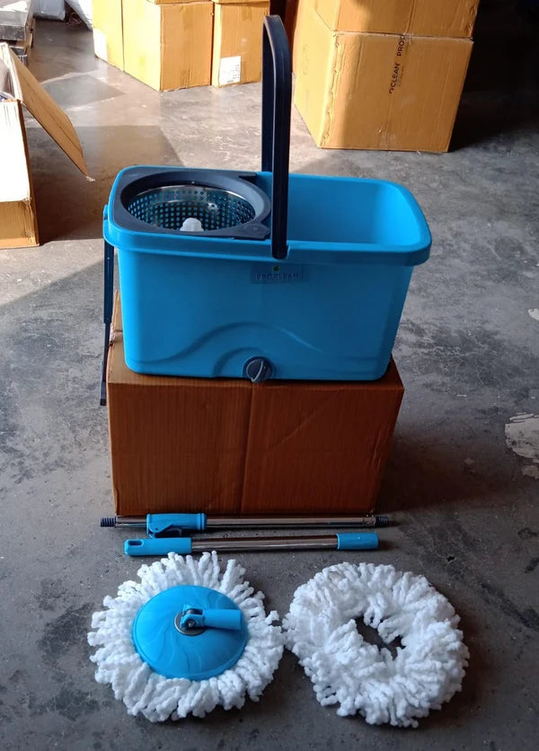 Spin Mop – Quick Floor Cleaning with Large Wheel Bucket | Pro Clean