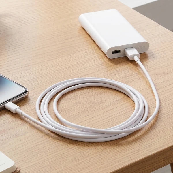 Type C Cable for Smartphones, Tablets & other Type C devices, 480Mbps Data Sync, Quick Charge 3.0 (colour White))