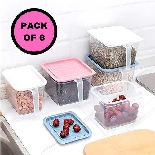 Kitchen Storage Baskets – Smart, Durable & Space-Saving | Pack of 6