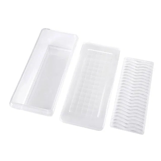 🧊 Fridge Storage Containers – Space-Saving Organizer | Pack of 2