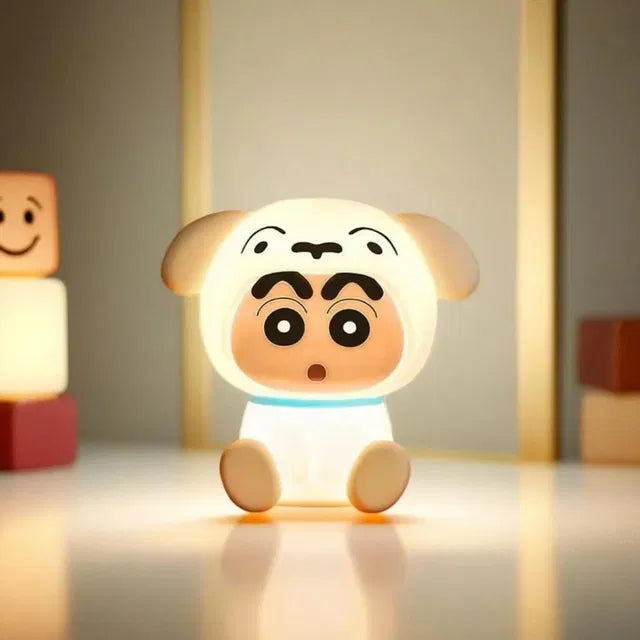 Shiro LED Night Light Lamp – Cute Character-Inspired Bedside Light