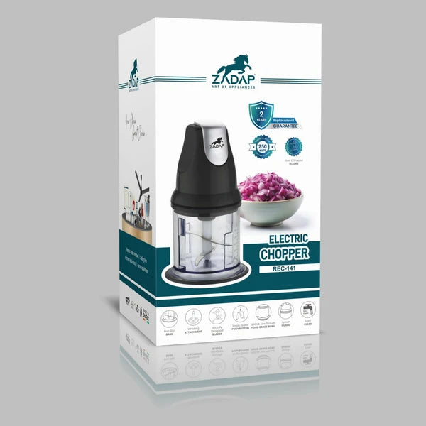 Electric Food Chopper – Fast & Efficient Vegetable Cutter in 850ML Bowl